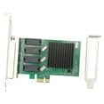PCIe Network Card 10 100 1000Mbps NIC Controller Easy Installation