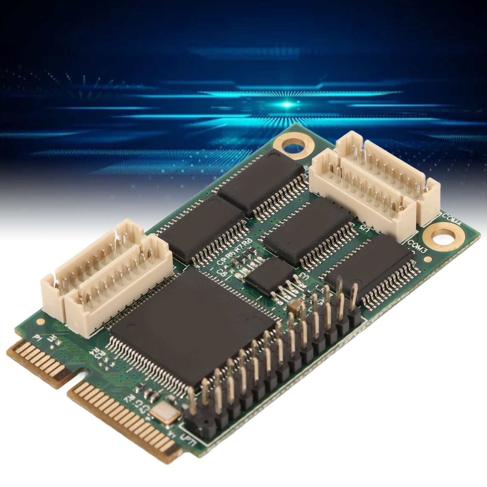 PCIe Parallel Port Expansion Card, Asynchronous Serial CH384L 1P DB 25