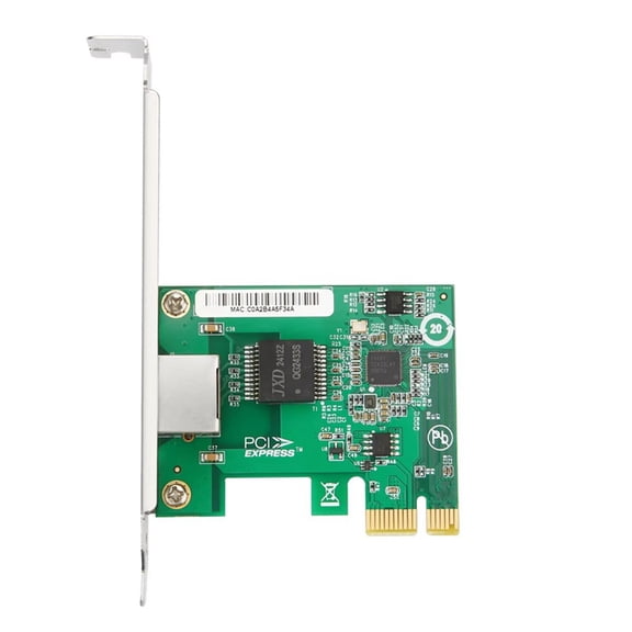 PCIe RJ45 Network Card I226 Gigabit Ethernet Adapter ESXi 8 Support 100/1000/2500Mbps LAN Adapter for Gaming NAS Server
