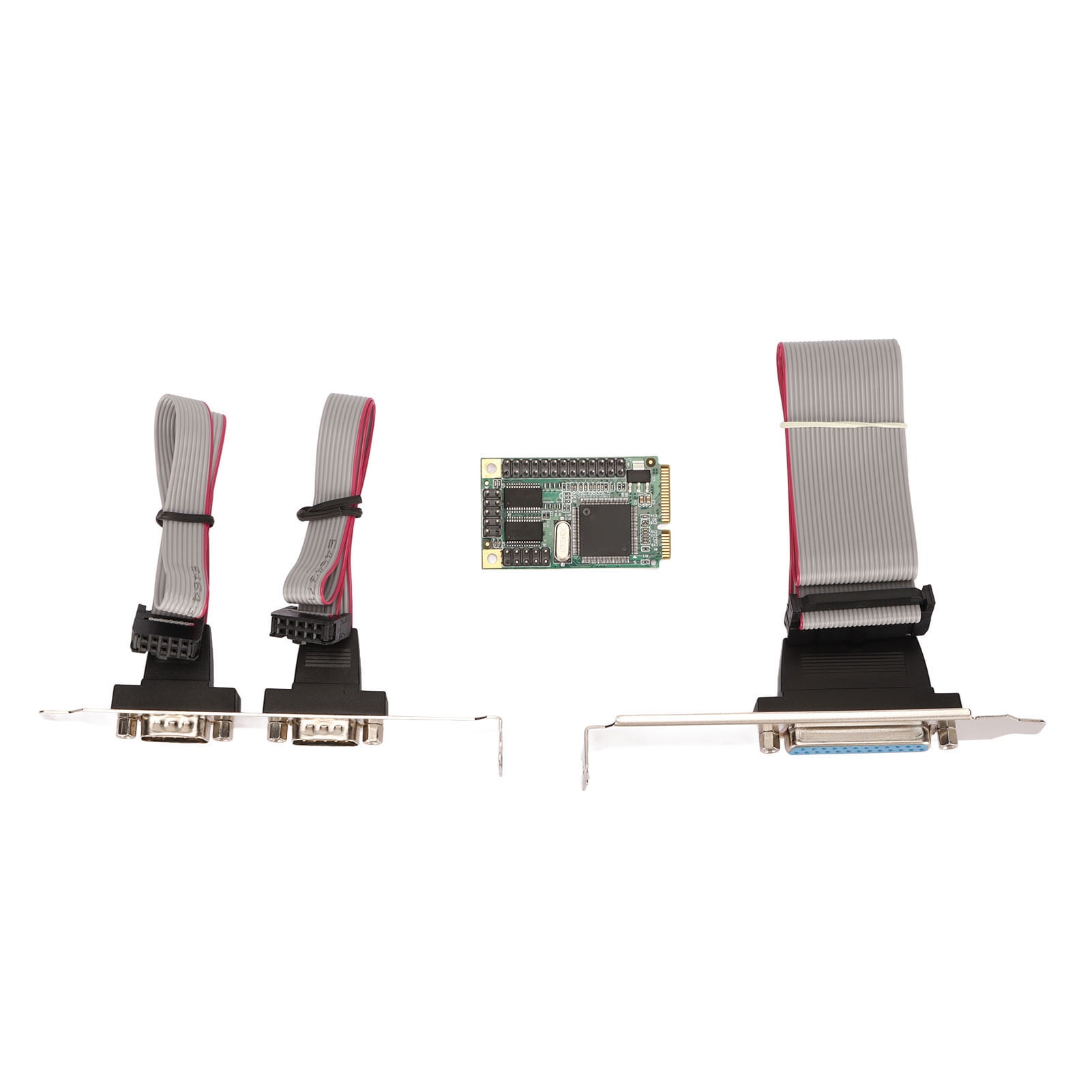 PCIe Serial Parallel Expansion Card, 2 High Speed DP9 Pin Mini PCIe