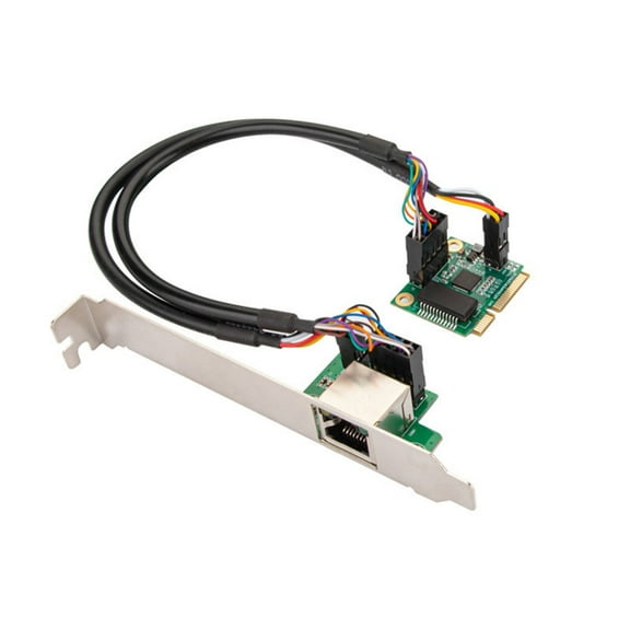 PCIe Single Port Ethernet Server Adapter RJ45 Networking Card 10/100/1000M/2.5Gbps Ethernet Card for Desktop
