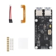 thumbnail image 1 of PCIe USB Conversion Board For RPi 5 Board Adapter 4 Port USB 3.2 Gen1 Expansion Enhances Connection, 1 of 10