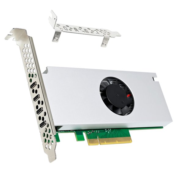 PCIe USB Host Card with Four Data Receptacles, Support for Listed Operating Systems, xHCI 1.1 and Device Changes While the Host Stays On