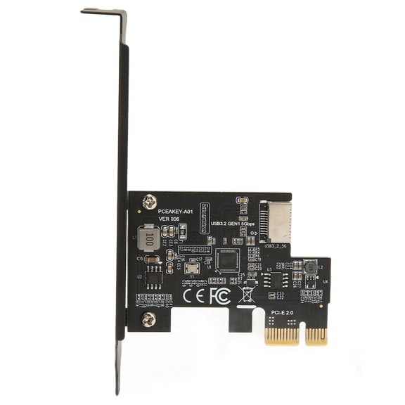 PCIe X1 To USB 3.2 Adapter, High,Speed 5Gbps, Type,E Connector, Easy Installation