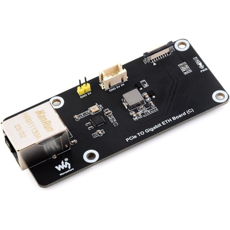 PCIe to Gigabit ETH Board (C) for 5,10/100/1000Mbps Network Standard,Pice x1 GEN2 Interface,RJ45 Gigabit Ethernet Port