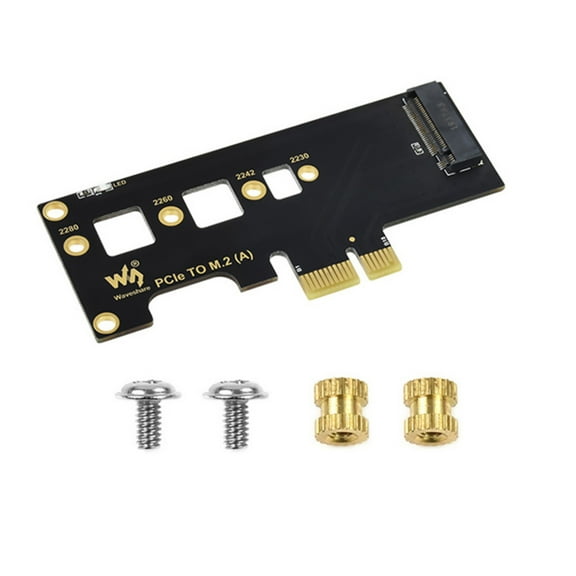 PCIe to M.2 Adapter Card for Motherboards With PCI-EX1/X4/X8/X16 Card Slot