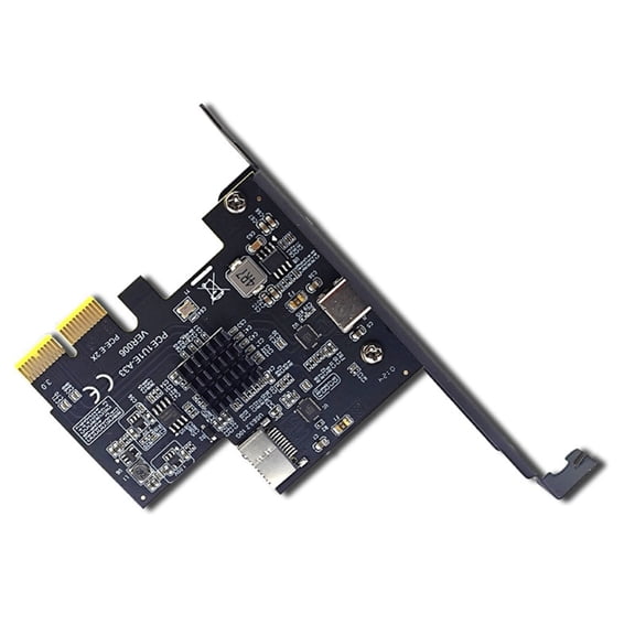 PCIe to USB 3.2 Gen2 Cards 10Gbps PCIE Expansion Cards with Type C Type E USB Type C PCIE Cards for Desktop Computer