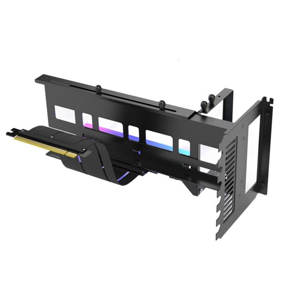 PCI-E 4.0 Graphics Card Steering Bracket GPU Bracket Extension for ATX PC Case