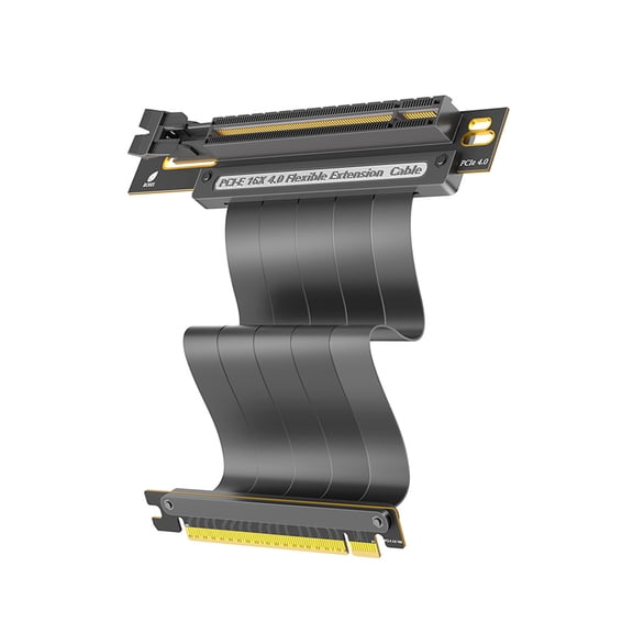 Plugs and Play PCIe4.0 GPU Risers Cable Optimized for Structure Miniature Compact Case Improving Overall Efficiency