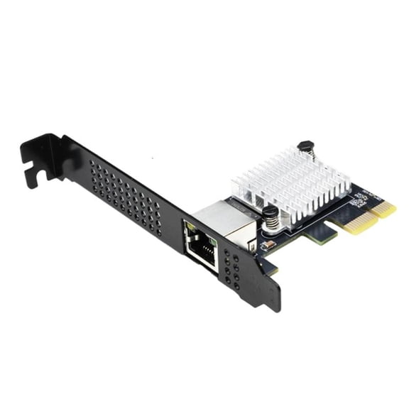 PCIe4.0 X1 10Gbps Ethernet Card Optimized For Gaming NAS Servers Using Advanced 8127 Controller Chip