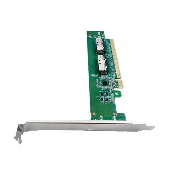 PCIe5.0 X16 Host Adapter Card With 8i Connectors For Fast speed Data Transfer