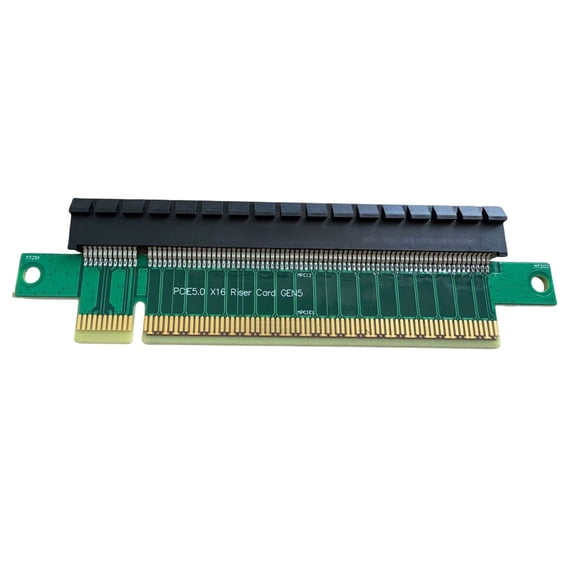 PCIe5.0 X16 Risers Card PCIE5.0 X16 Adapter Card with Design for Long Last Use in Highly Demand Environment