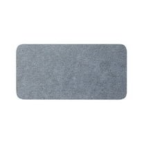 PCLCN 2pcs Water Absorbing Stone Tray for Sink, Diatomaceous Earth Dish Drying Mat, Fast Drying Stone Sink Tray, Water Absorbing Stone Tray for Kitchen Sink 6.3X3.1in