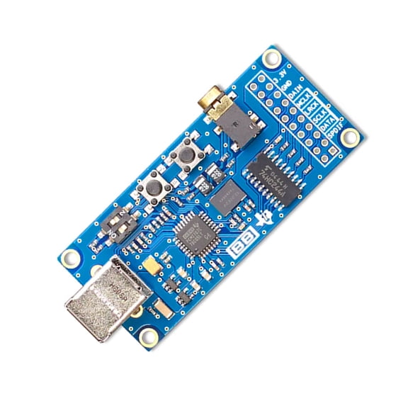 PCM2707C USB To I2S Digital Sound Card Module PCM2707C I2S Converter Board For Music Player Equipment