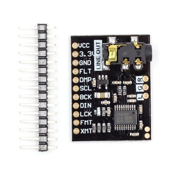 PCM5102 Decoders PCM5102 Player Module Format Board Digital PCM5102A Sound Board with 3.5mm Sound Output Converters