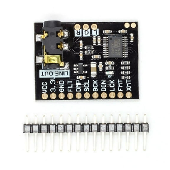 PCM5102A Decoders GY-PCM5102 I2S Player Module Format Board Digital Digital to Analog Converters Board with 3.5mm