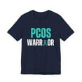 thumbnail image 1 of PCOS warrior Polycystic Ovary Syndrome awareness support Unisex T-shirt, 1 of 6