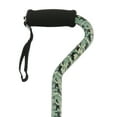 thumbnail image 1 of PCP Adjustable Cane, Designer Print, Offset Handle, Wrist Strap, Green Camo Pattern,, 1 of 5