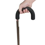 PCP Adjustable Cane with Large Round Crook Handle, Bronze,