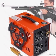 Greteefor PCP Air Compressor, 4500 PSI / 30 MPa, 12 V DC Car & 110/220 V AC w/Converter, Integrated Fan & Filter, Water/Oil-Free for Paintball/PCP Rifle/HPA Tank, Manual Stop, 250W CS5-A