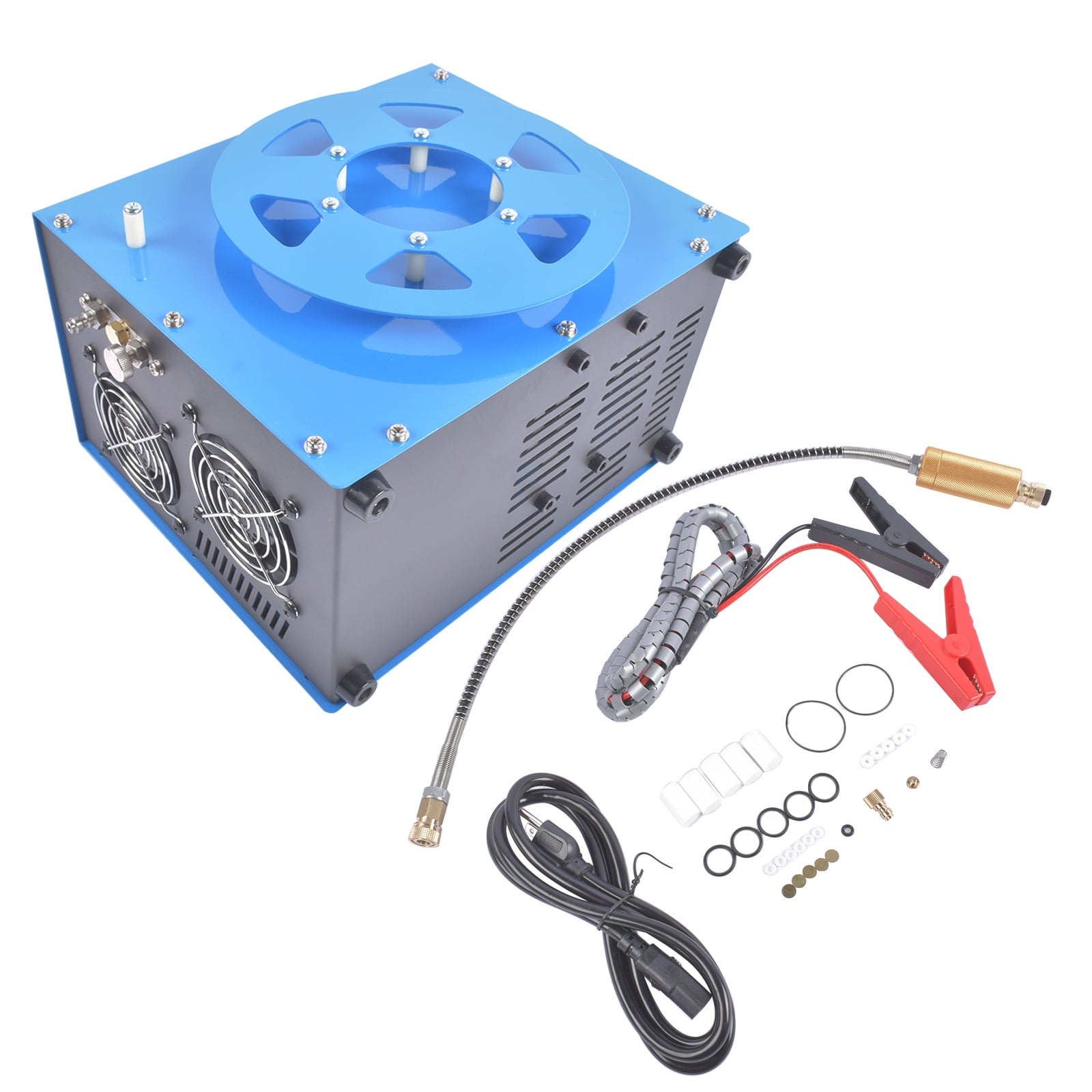 TOAUTO A1X PCP Air Copressor,4500Psi 30pa, Water/Oil-Free, One Button