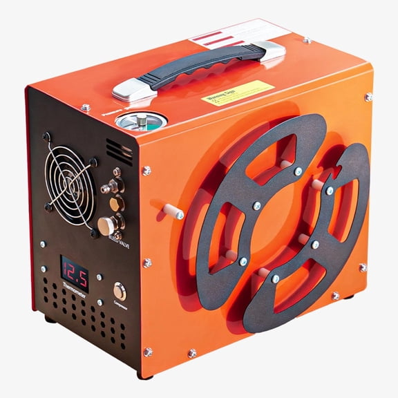 PCP Air Compressor, 4500Psi, with built-in converter, fan cooling, auto stop, DC12V/AC120V, portable