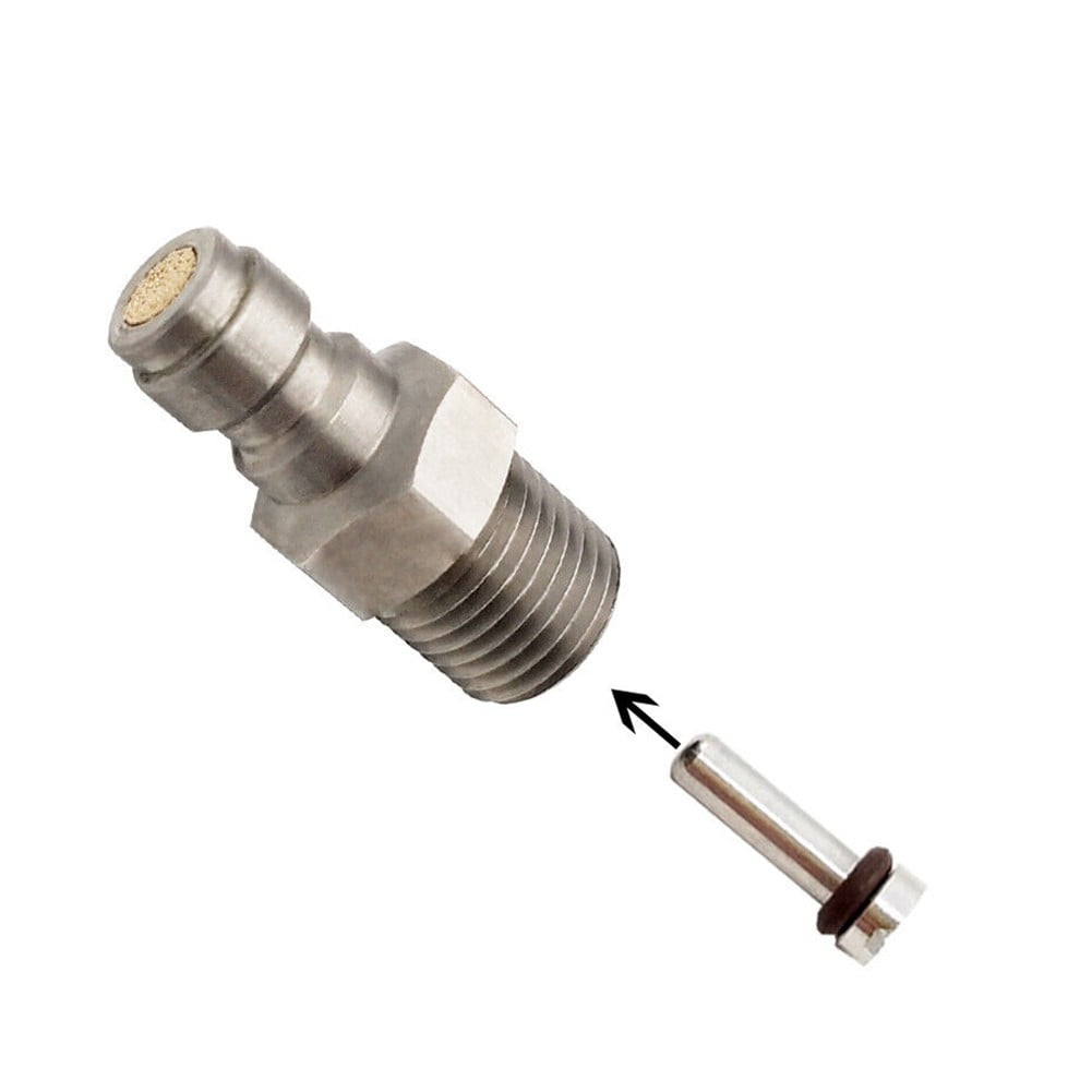 Pcp Fittings 8Mm Male Quick Disconnect Plug Adapter M10*1.0 Thread