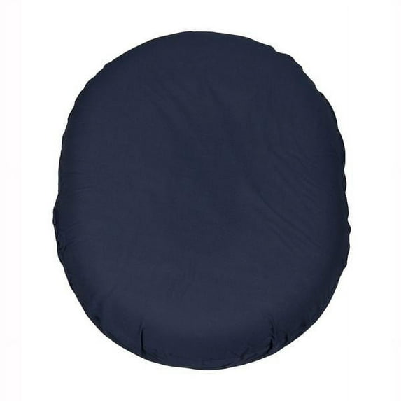 PCP Foam Ring Cushion, Removable Cover, Navy, 14 inches
