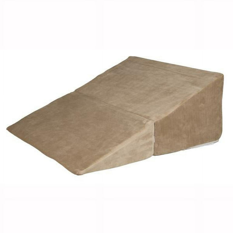 Bed bath top wedge pillow