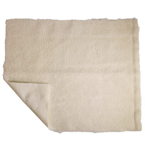 PCP Pressure-Relief Pad, Synthetic Sheepskin, Off-White, 30 x 60 inches