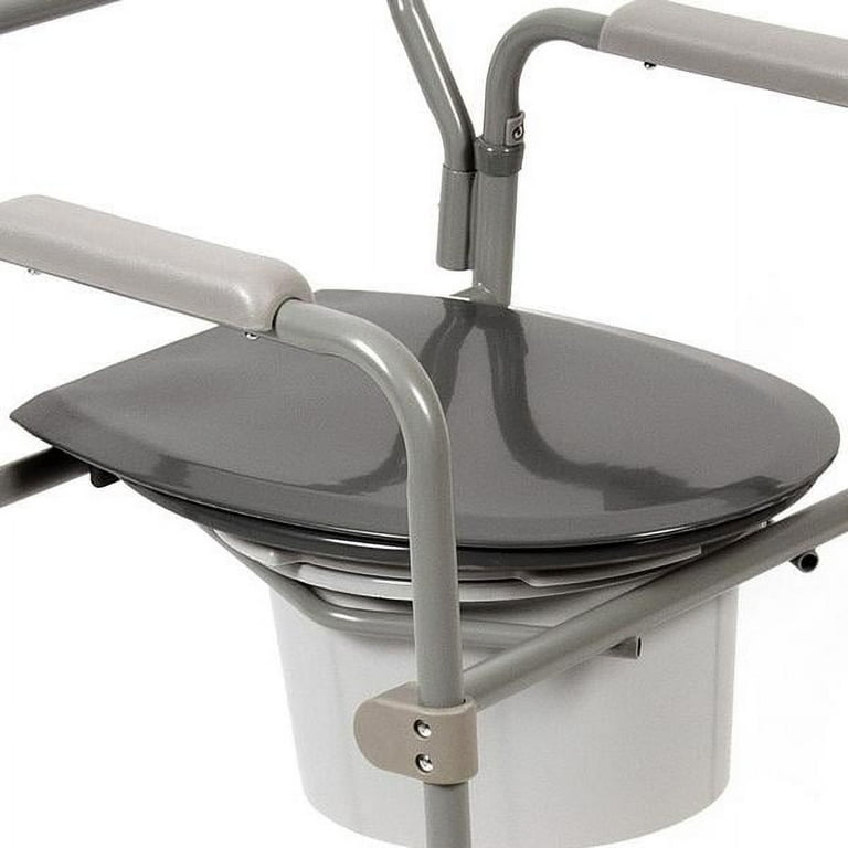 PCP Replacement Commode Seat for PCP model 5023 Grey Lid Fits model 5523 SA