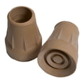 thumbnail image 1 of PCP Replacement Crutch Tips (Pair), Tan, Small, 1 of 1