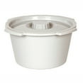 thumbnail image 1 of PCP Replacement Half Pail With Lid For Commode, Gray, 1.5 Gallon, 1 of 1