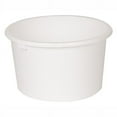 thumbnail image 1 of PCP Replacement Toilet Splash Guard, Open Bottom Liner for Commode, White, Liner, 1 of 5