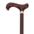 thumbnail image 1 of PCP Wood Cane with Derby Handle, Cherrywood, Medium Grip, 1 of 3