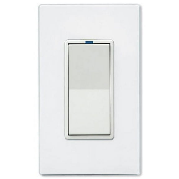 PCS PulseWorx UPB LED/CFL Dimmer Wall Switch, 600W, White (WS1DL-6-W)