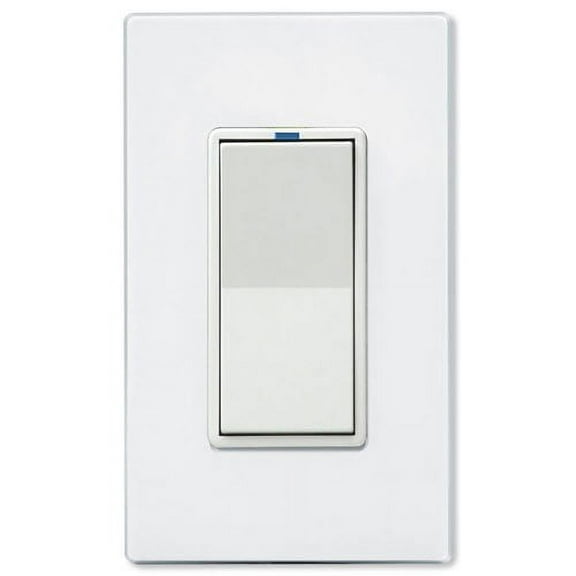 PCS PulseWorx UPB Auxiliary/Remote Dimmer Wall Switch, White (RWS-W)