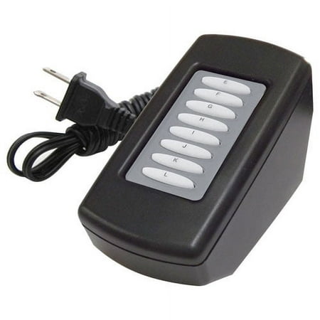 PCS PulseWorx UPB Tabletop Controller, 8 Button, Black (KPCD-8-B)