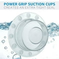 thumbnail image 1 of PCS transparent-Bathtub Drain Cover Tub Stopper-Dual Use Silicone Floor Drain Cover/Strainer for Bathroom,Kitchen Sink Drain, 1 of 5