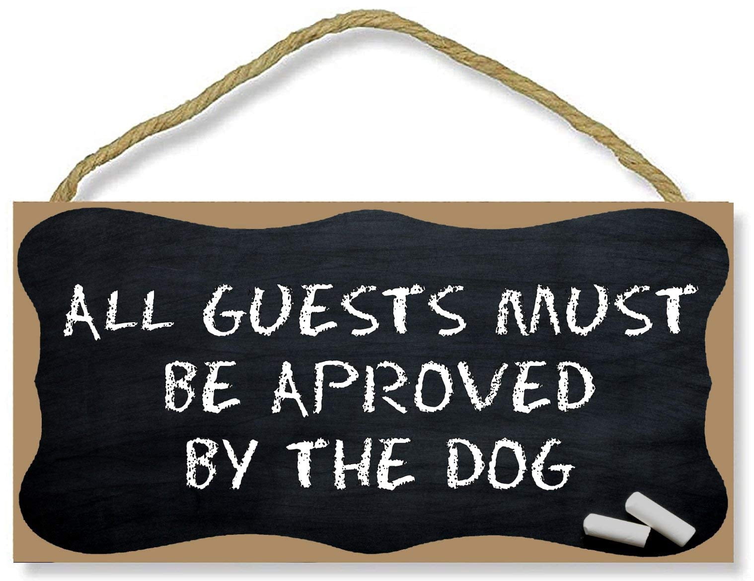 "Members Only - All Guests Must Be Accompanied" Decal Sticker - 8" Vinyl Sign For Store, Office, Door