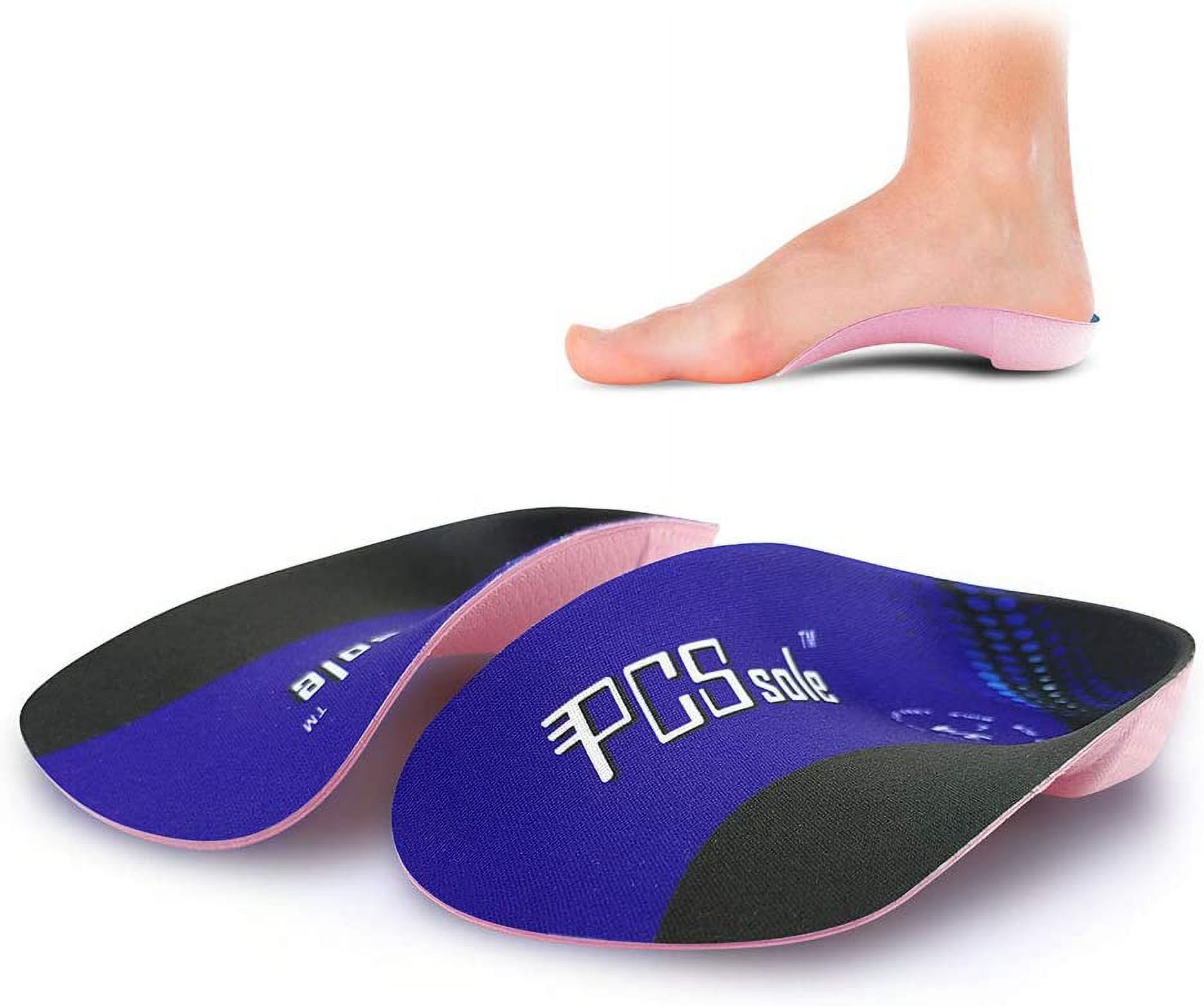 2x ORTHOTIC FOOT SUPPORT INSOLE FOR MEN WOMAN FLAT FEET HEEL ARCHES PAIN  RELIEF | eBay