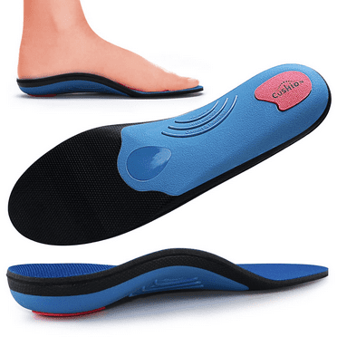 PCSsole Comfort Arch Support Insoles,Foot Supportive Orthotic Shoe Insert with Cushioning for Plantar Fasciitis, Heel Pain, Pronation, Flat Feet, Foot Pain Relief 24cm