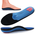 Pro-fit Foot Care Quality Supportive Shoes PCSsole Orthopedic Insoles, Arch Support Inserts for Plantar Fasciitis