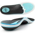 thumbnail image 1 of PCSsole Plantar Fasciitis Insoles Men Women- 220+lbs Heavy Duty High Arch Support Inserts with Comfort Cushion Orthotic Pain Relief Insoles for Flat Feet - Arch Pain - Heel Pain -Work Boot Shoe Insole, 1 of 6