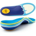 thumbnail image 1 of PCSsole Plantar Fasciitis Relief Sport Insoles Inserts - High Arch Support Inserts for Basketball, Athletics, Running - Reduce Fatigue, Prevent Injuries, Improved Explosiveness - for Men & Women, 1 of 6