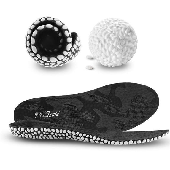 PCSsole Sport Insoles Foot Bed Cushioning Shoe Insoles for Work Shoes Running Shoes Shoes Comfort Gel Sole Insole for Men and Women