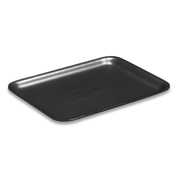 PCT 51P904S 4S Supermarket Tray, Black