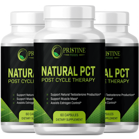 PCT – Men’s Daily Wellness Support, 60 Capsules | Plant-Based Formula for Balance, Energy & Everyday Strength