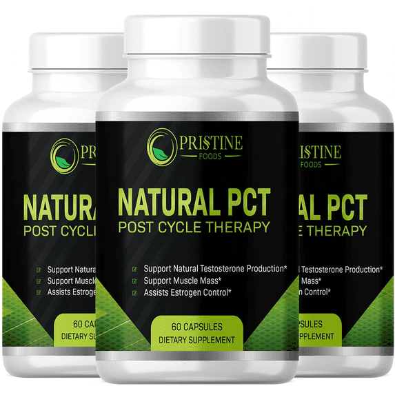 PCT – Men’s Daily Wellness Support, 60 Capsules | Plant-Based Formula for Balance, Energy & Everyday Strength