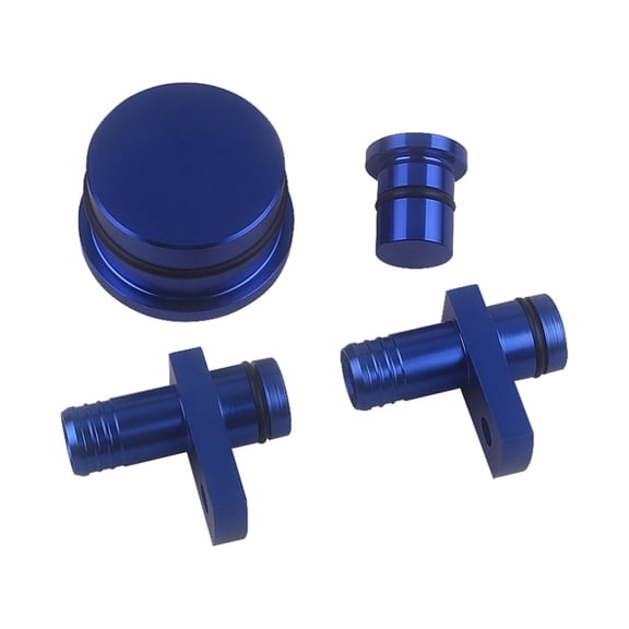 PCV Replacement LLY LMM PCV & Resonator Kit Replacement for 2004.5-10 Diesel 6.6L